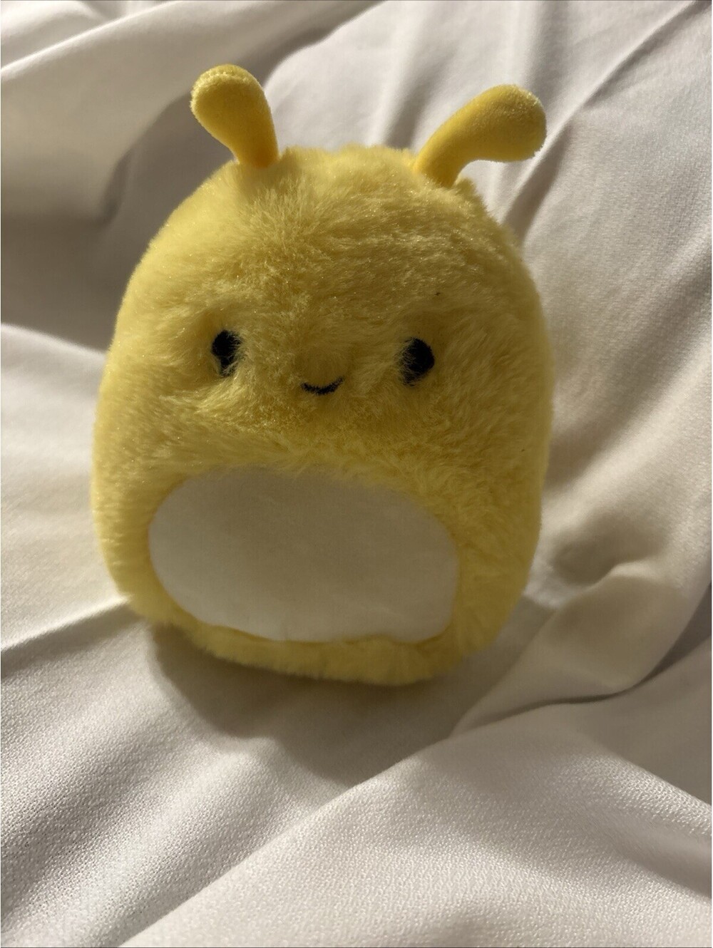 Squishmallows FuzzAMallows 5” Zarina the Yellow Banana Slug Stuffed Plush Toy